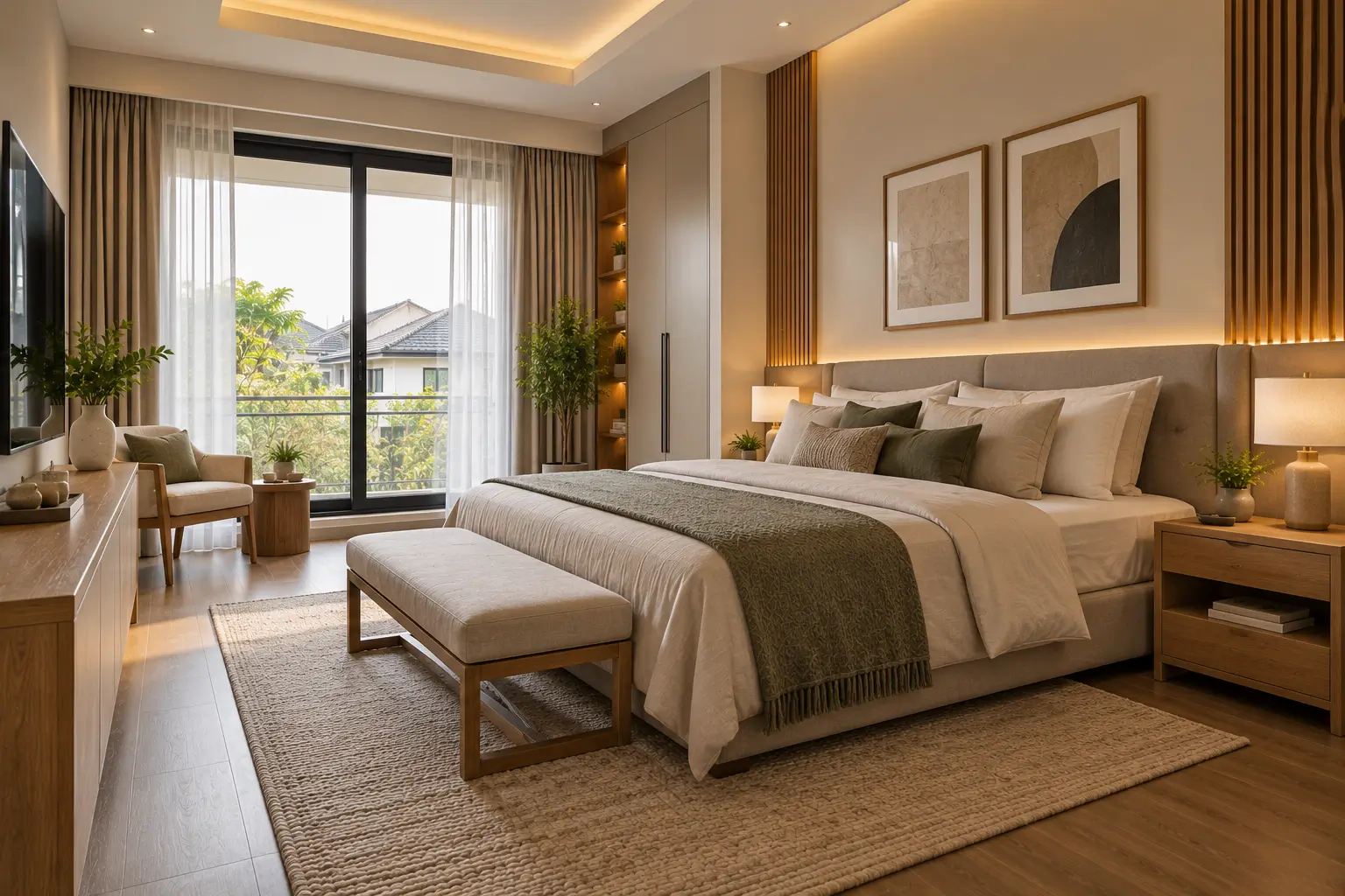 Inspirasi renovasi kamar tidur dengan suasana modern dan nyaman