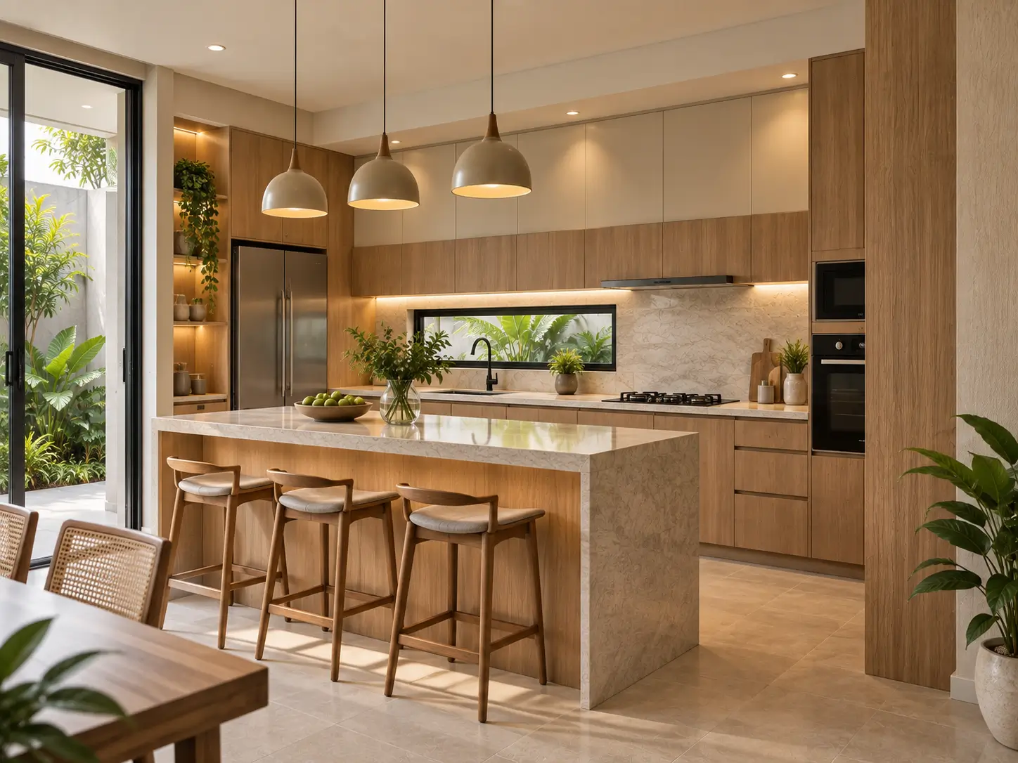 Inspirasi renovasi dapur rumah modern